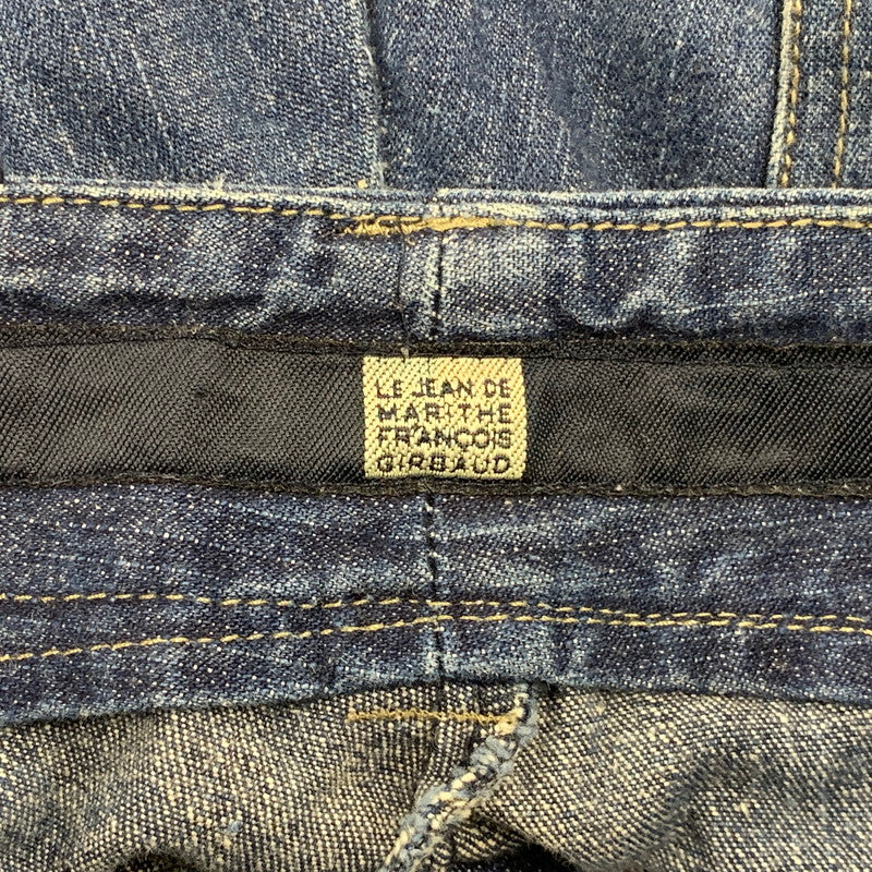 【中古品】【メンズ】 MARITHE FRANCOIS GIRBAUD マリテ フランソワ ジルボー 4319 SHUTTLE PANTS シャトルパンツ ズボン ボトムス 157-260428-ya-07-izu サイズ：36 カラー：インディゴ 万代Net店