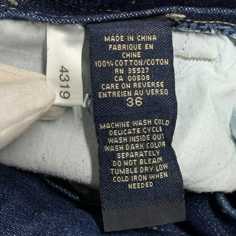 【中古品】【メンズ】 MARITHE FRANCOIS GIRBAUD マリテ フランソワ ジルボー 4319 SHUTTLE PANTS シャトルパンツ ズボン ボトムス 157-260428-ya-07-izu サイズ：36 カラー：インディゴ 万代Net店
