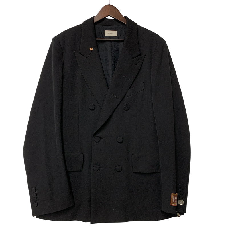 【中古品】【メンズ】 BED J.W. FORD ベッドフォード 25AW-B-JK02 PEAKED LAPEL DOUBLE-BREASTED JACKETピークドラペル ダブルブレステッド ジャケット アウター 140-260428-ya-08-izu サイズ：1 カラー：BLACK 万代Net店