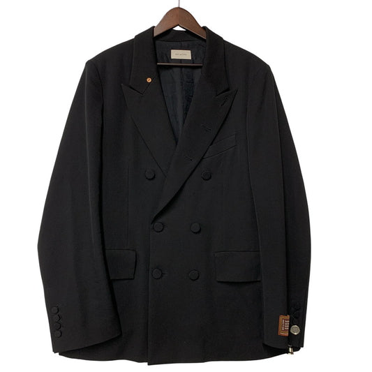 【中古品】【メンズ】 BED J.W. FORD ベッドフォード 25AW-B-JK02 PEAKED LAPEL DOUBLE-BREASTED JACKETピークドラペル ダブルブレステッド ジャケット アウター 140-260428-ya-08-izu サイズ：1 カラー：BLACK 万代Net店