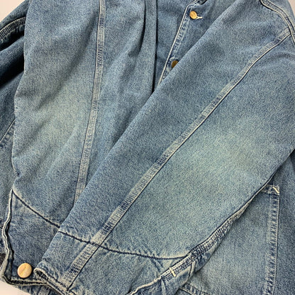 【中古品】【メンズ】 Carhartt カーハート MICHIGAN CHORE COAT ミシガンチョアコート ジャケット アウター 146-260428-as-05-izu カラー：インディゴ 万代Net店