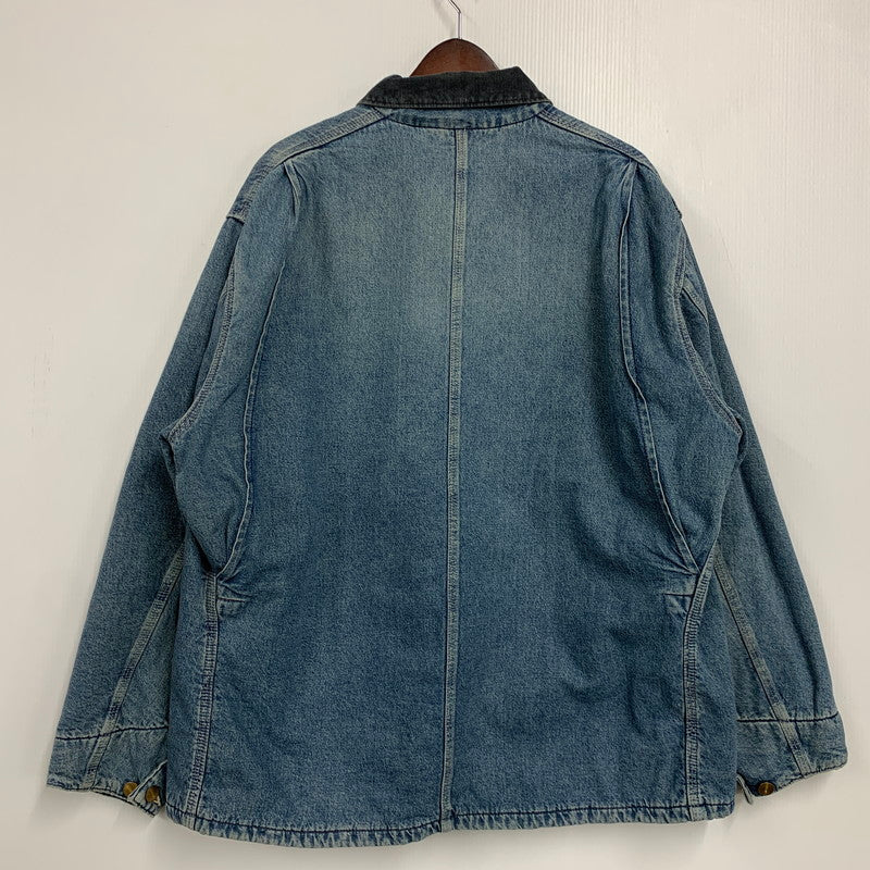 【中古品】【メンズ】 Carhartt カーハート MICHIGAN CHORE COAT ミシガンチョアコート ジャケット アウター 146-260428-as-05-izu カラー：インディゴ 万代Net店