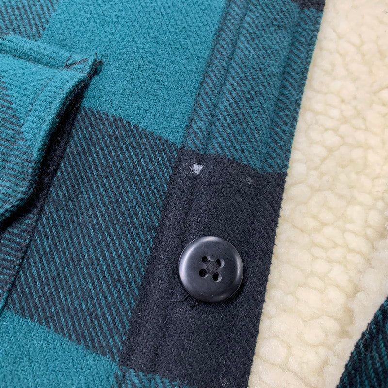 【中古品】【メンズ】 CARHARTT WIP カーハートダブリューアイピー MERTON SHIRT JACKET I026818 メルトンシャツジャケット アウター 142-260428-as-04-izu サイズ：L カラー：グリーン×ブラック 万代Net店