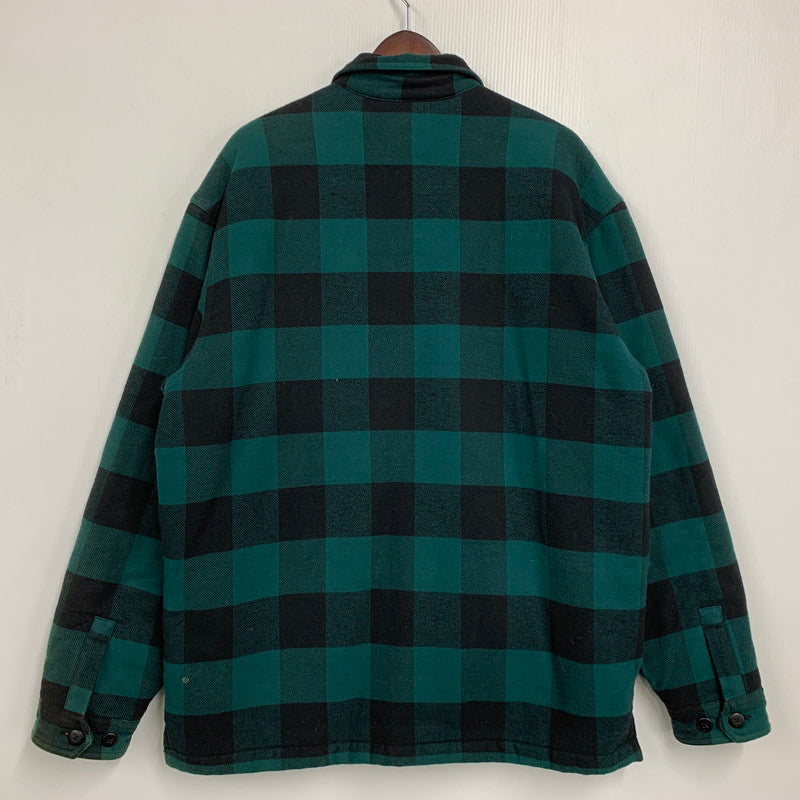 【中古品】【メンズ】 CARHARTT WIP カーハートダブリューアイピー MERTON SHIRT JACKET I026818 メルトンシャツジャケット アウター 142-260428-as-04-izu サイズ：L カラー：グリーン×ブラック 万代Net店