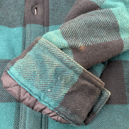 【中古品】【メンズ】 CARHARTT WIP カーハートダブリューアイピー MERTON SHIRT JACKET I026818 メルトンシャツジャケット アウター 142-260428-as-04-izu サイズ：L カラー：グリーン×ブラック 万代Net店