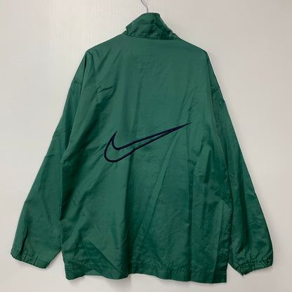 【中古品】【メンズ】 OLD NIKE オールド ナイキ HALF ZIP NYLON PULLOVER ハーフジップ ナイロン プルオーバー アウター 146-260429-kh-06-izu サイズ：L カラー：グリーン 万代Net店