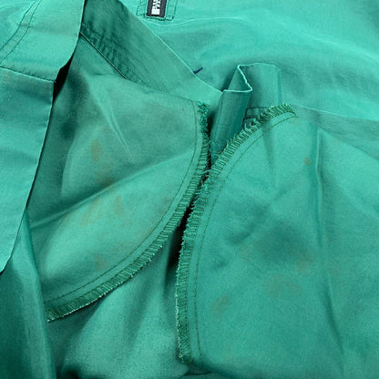【中古品】【メンズ】 OLD NIKE オールド ナイキ HALF ZIP NYLON PULLOVER ハーフジップ ナイロン プルオーバー アウター 146-260429-kh-06-izu サイズ：L カラー：グリーン 万代Net店