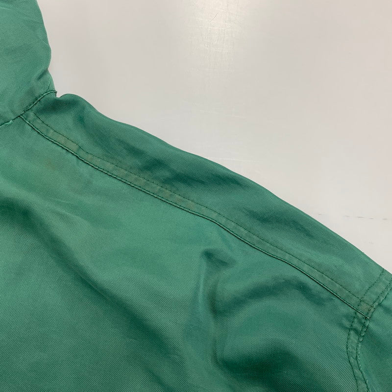 【中古品】【メンズ】 OLD NIKE オールド ナイキ HALF ZIP NYLON PULLOVER ハーフジップ ナイロン プルオーバー アウター 146-260429-kh-06-izu サイズ：L カラー：グリーン 万代Net店
