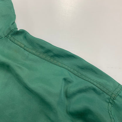 【中古品】【メンズ】 OLD NIKE オールド ナイキ HALF ZIP NYLON PULLOVER ハーフジップ ナイロン プルオーバー アウター 146-260429-kh-06-izu サイズ：L カラー：グリーン 万代Net店