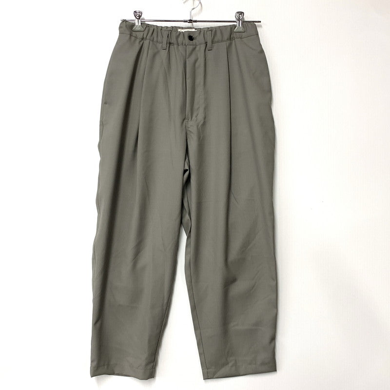 【中古美品】【メンズ】 STILL BY HAND スティルバイハンド PT09261 SUMMER WOOL WIDE PANTS サマー ウール ワイド パンツ ボトムス 151-260501-kh-06-izu サイズ：46 カラー：グレー 万代Net店