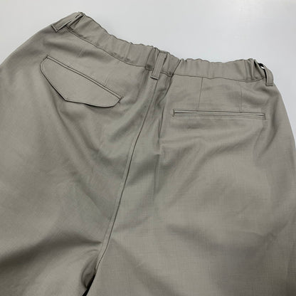 【中古美品】【メンズ】 STILL BY HAND スティルバイハンド PT09261 SUMMER WOOL WIDE PANTS サマー ウール ワイド パンツ ボトムス 151-260501-kh-06-izu サイズ：46 カラー：グレー 万代Net店