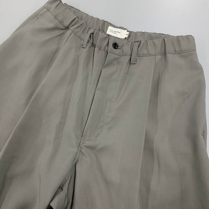 【中古美品】【メンズ】 STILL BY HAND スティルバイハンド PT09261 SUMMER WOOL WIDE PANTS サマー ウール ワイド パンツ ボトムス 151-260501-kh-06-izu サイズ：46 カラー：グレー 万代Net店