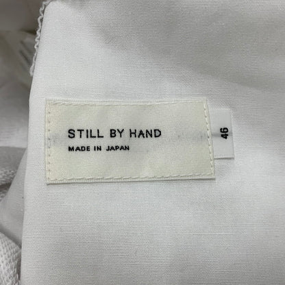 【中古美品】【メンズ】 STILL BY HAND スティルバイハンド CS08253 COTTON JERSEY WIDE PANTS コットン ジャージー ワイド パンツ ボトムス 151-260501-kh-07-izu サイズ：46 カラー：ライトグレー 万代Net店