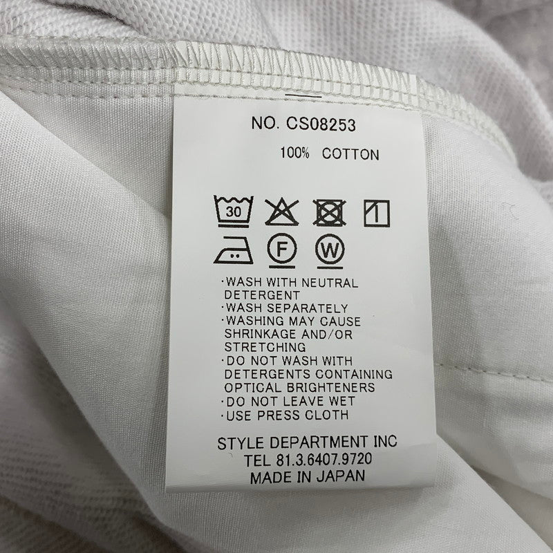 【中古美品】【メンズ】 STILL BY HAND スティルバイハンド CS08253 COTTON JERSEY WIDE PANTS コットン ジャージー ワイド パンツ ボトムス 151-260501-kh-07-izu サイズ：46 カラー：ライトグレー 万代Net店