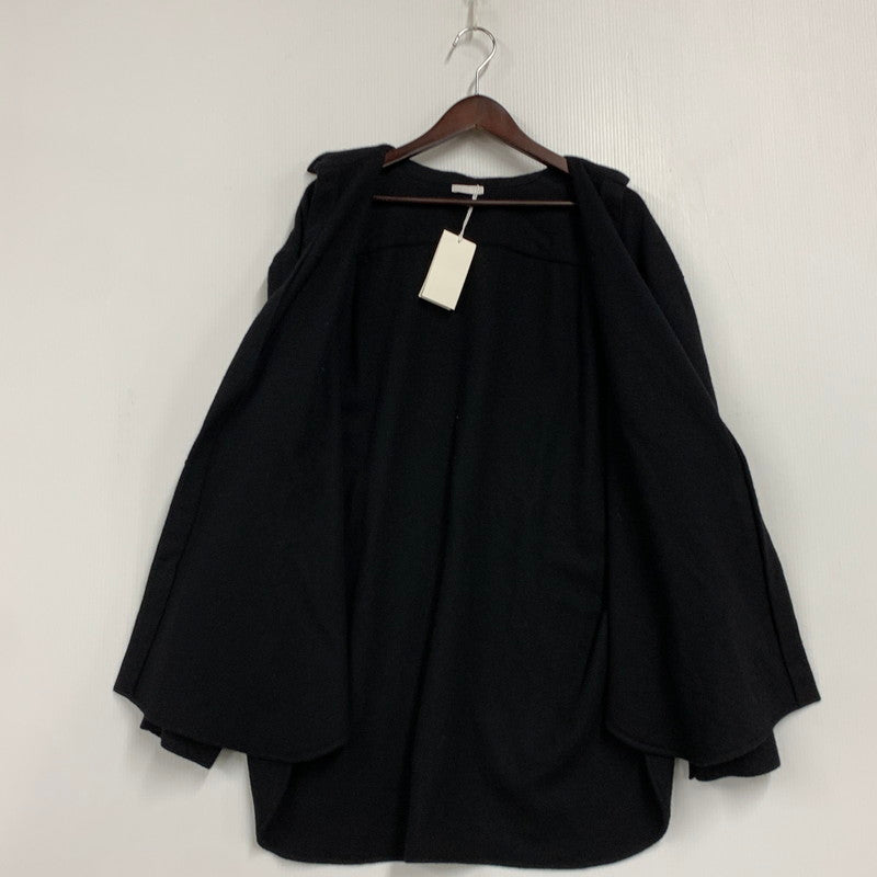 【中古品】【メンズ】 BLANC YM ブラン ワイエム BL-25A-CSJ CASHMERE SHIRT JACKET カシミア シャツ ジャケット トップス 長袖 140-260430-ya-08-izu サイズ：M カラー：BLACK 万代Net店