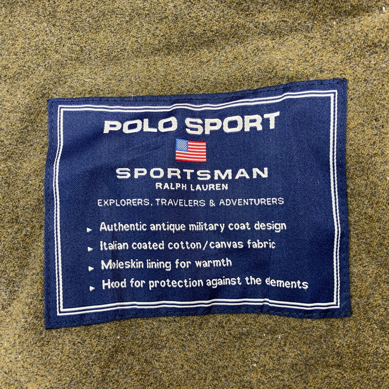 【中古品】【メンズ】 POLO SPORT ポロスポーツ MODS COAT モッズ コート アウター 146-260429-kh-01-izu サイズ：XL カラー：ベージュ 万代Net店