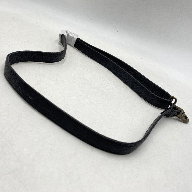 【中古品】【メンズ/レディース】 REFOMED リフォメッド × CCU シーシーユー REAC-CCU02 LEATHER KINCHAKU BAG レザー バッグ ショルダーバッグ 鞄 188-260501-kh-24-izu カラー：ブラック 万代Net店