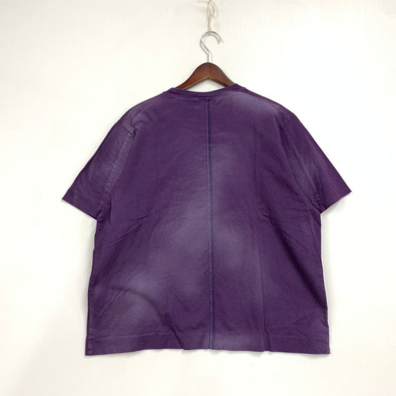 【中古美品】【メンズ】 SHINYAKOZUKA シンヤ コズカ 2502SK85 WASHED ORDINARY ウォッシュド オーディナリー S/S ショートスリーブ TEE Ｔシャツ ISSUE#7 イシュー トップス 半袖 140-260430-ya-04-izu サイズ：L カラー：AUBERGINE 万代Net店