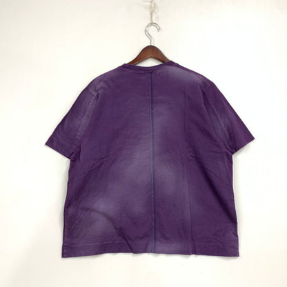 【中古美品】【メンズ】 SHINYAKOZUKA シンヤ コズカ 2502SK85 WASHED ORDINARY ウォッシュド オーディナリー S/S ショートスリーブ TEE Ｔシャツ ISSUE#7 イシュー トップス 半袖 140-260430-ya-04-izu サイズ：L カラー：AUBERGINE 万代Net店