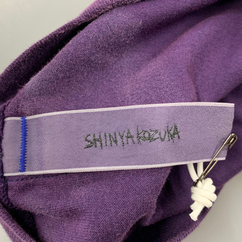 【中古美品】【メンズ】 SHINYAKOZUKA シンヤ コズカ 2502SK85 WASHED ORDINARY ウォッシュド オーディナリー S/S ショートスリーブ TEE Ｔシャツ ISSUE#7 イシュー トップス 半袖 140-260430-ya-04-izu サイズ：L カラー：AUBERGINE 万代Net店