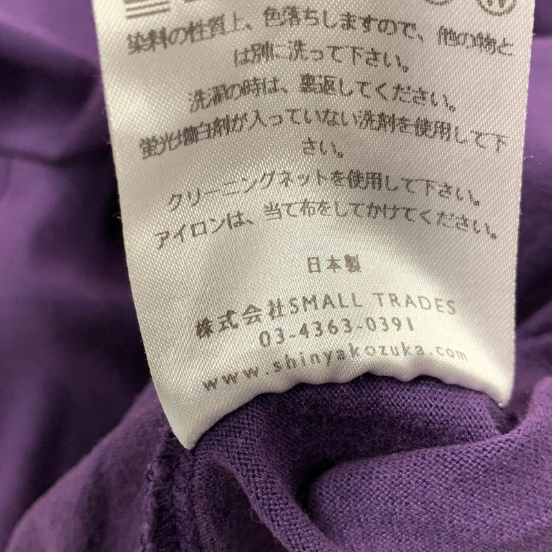 【中古美品】【メンズ】 SHINYAKOZUKA シンヤ コズカ 2502SK85 WASHED ORDINARY ウォッシュド オーディナリー S/S ショートスリーブ TEE Ｔシャツ ISSUE#7 イシュー トップス 半袖 140-260430-ya-04-izu サイズ：L カラー：AUBERGINE 万代Net店