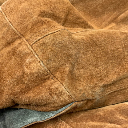 【現状渡し品】【メンズ】 M.JULIAN エム・ジュリアン 80-90S GENUINE LEATHER COVERALL ジェニュインレザー カバーオール アウター 146-260430-ya-14-izu サイズ：M カラー：BROWN 万代Net店