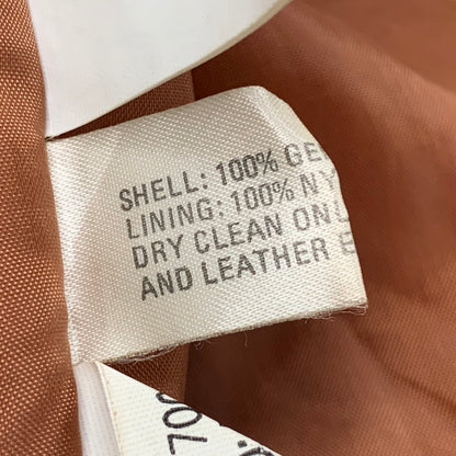 【現状渡し品】【メンズ】 M.JULIAN エム・ジュリアン 80-90S GENUINE LEATHER COVERALL ジェニュインレザー カバーオール アウター 146-260430-ya-14-izu サイズ：M カラー：BROWN 万代Net店