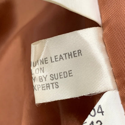 【現状渡し品】【メンズ】 M.JULIAN エム・ジュリアン 80-90S GENUINE LEATHER COVERALL ジェニュインレザー カバーオール アウター 146-260430-ya-14-izu サイズ：M カラー：BROWN 万代Net店