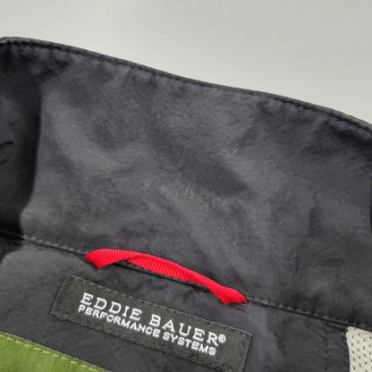 【中古品】【メンズ】 EDDIE BAUER エディー・バウアー MESH LINER ZIP UP JACKET メッシュ ライナー ジップ アップ ジャケット アウター 144-260505-kh-09-izu サイズ：XXL カラー：ブラック 万代Net店
