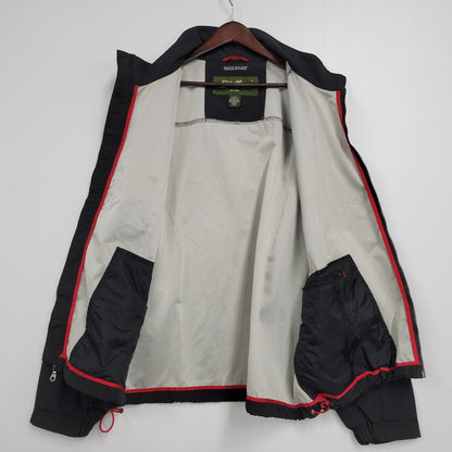 【中古品】【メンズ】 EDDIE BAUER エディー・バウアー MESH LINER ZIP UP JACKET メッシュ ライナー ジップ アップ ジャケット アウター 144-260505-kh-09-izu サイズ：XXL カラー：ブラック 万代Net店