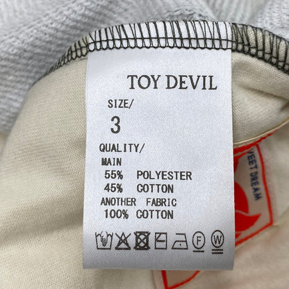 【中古美品】【メンズ】 TOY DEVIL トイデビル TD26SPNY03 TRANSFER PRINT SWEAT PANTS M-65 トランスファー プリント スウェット パンツ ボトムス 151-260501-kh-14-izu サイズ：3 カラー：カーキ 万代Net店
