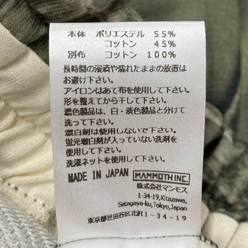 【中古美品】【メンズ】 TOY DEVIL トイデビル TD26SPNY03 TRANSFER PRINT SWEAT PANTS M-65 トランスファー プリント スウェット パンツ ボトムス 151-260501-kh-14-izu サイズ：3 カラー：カーキ 万代Net店