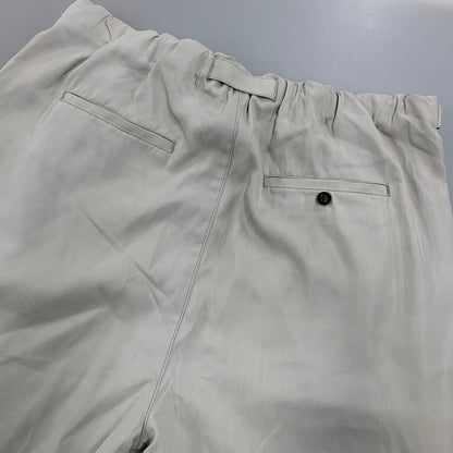 【中古品】【メンズ】 ANCELLM アンセルム ANC-PT106 VISCOSE BELT-LESS TROUSERS ヴィスコース ベルトレス トラウザーズ パンツ ボトムス 151-260501-kh-05-izu サイズ：1 カラー：MINT 万代Net店