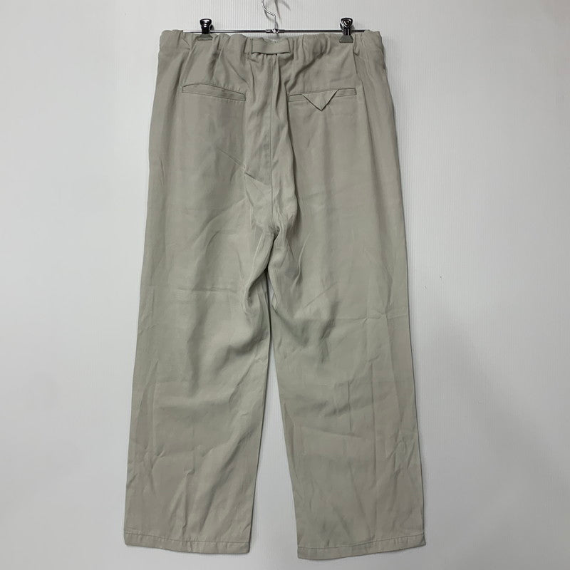 【中古品】【メンズ】 ANCELLM アンセルム ANC-PT106 VISCOSE BELT-LESS TROUSERS ヴィスコース ベルトレス トラウザーズ パンツ ボトムス 151-260501-kh-05-izu サイズ：1 カラー：MINT 万代Net店