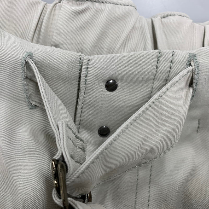 【中古品】【メンズ】 ANCELLM アンセルム ANC-PT106 VISCOSE BELT-LESS TROUSERS ヴィスコース ベルトレス トラウザーズ パンツ ボトムス 151-260501-kh-05-izu サイズ：1 カラー：MINT 万代Net店