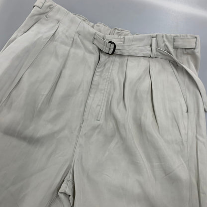 【中古品】【メンズ】 ANCELLM アンセルム ANC-PT106 VISCOSE BELT-LESS TROUSERS ヴィスコース ベルトレス トラウザーズ パンツ ボトムス 151-260501-kh-05-izu サイズ：1 カラー：MINT 万代Net店