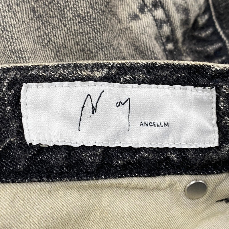 【中古美品】【メンズ】 ANCELLM アンセルム ANC-#05-26SS-D 05 AGING TYPE-D エイジング タイプD パンツ ボトムス 151-260501-kh-15-izu サイズ：1 カラー：ブラック系 万代Net店
