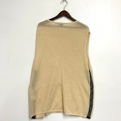 【中古美品】【メンズ】 SATOU サトウKN25001 TATAMI BIBS タタミ ビブス トップス ベスト 140-260430-ya-10-izu サイズ：2 カラー：キナリ 万代Net店