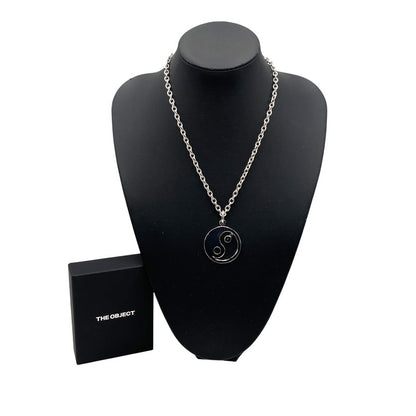 【中古品】【メンズ/レディース】 THE OBJECT ザオブジェクト TO-HKG-24014 YIN-YANG SYMBOL NECKLACE 陰陽 シンボル ネックレス アクセサリー 192-260501-kh-26-izu カラー：シルバー 万代Net店