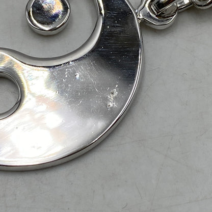 【中古品】【メンズ/レディース】 THE OBJECT ザオブジェクト TO-HKG-24014 YIN-YANG SYMBOL NECKLACE 陰陽 シンボル ネックレス アクセサリー 192-260501-kh-26-izu カラー：シルバー 万代Net店