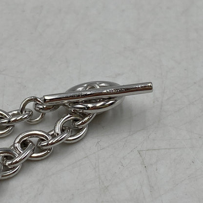 【中古品】【メンズ/レディース】 THE OBJECT ザオブジェクト TO-HKG-24014 YIN-YANG SYMBOL NECKLACE 陰陽 シンボル ネックレス アクセサリー 192-260501-kh-26-izu カラー：シルバー 万代Net店