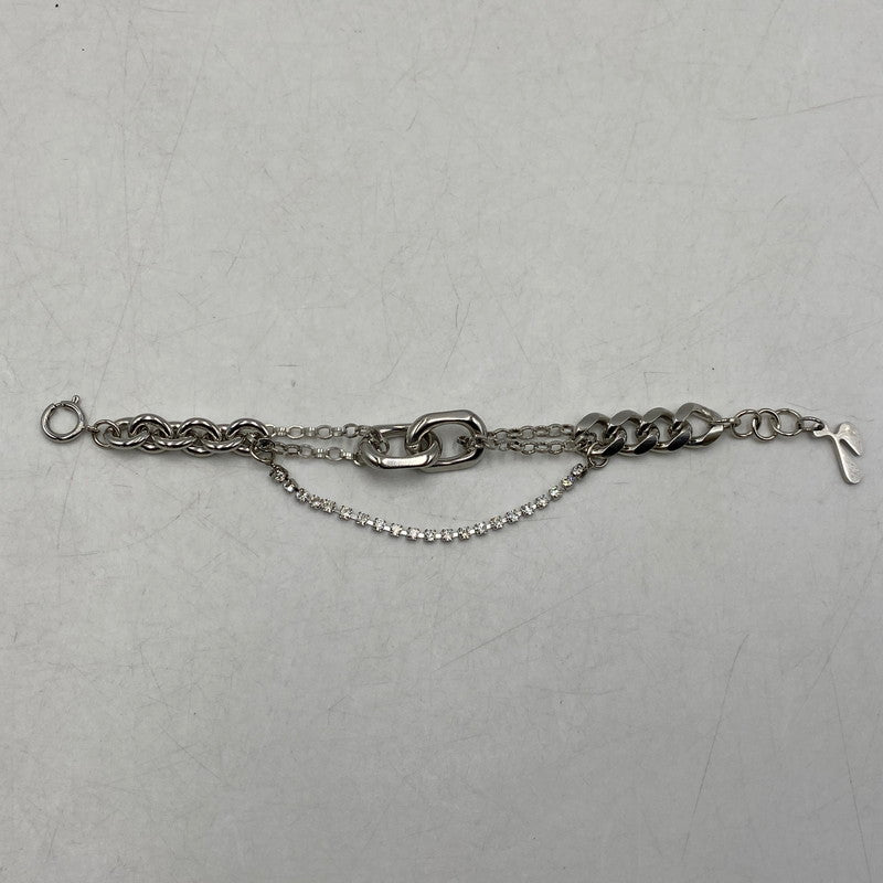 【中古品】【メンズ/レディース】 HIDAKA ヒダカ HDK-BR12 FUSION BRACELET フュージョン ブレスレット アクセサリー 192-260501-kh-25-izu カラー：シルバー 万代Net店