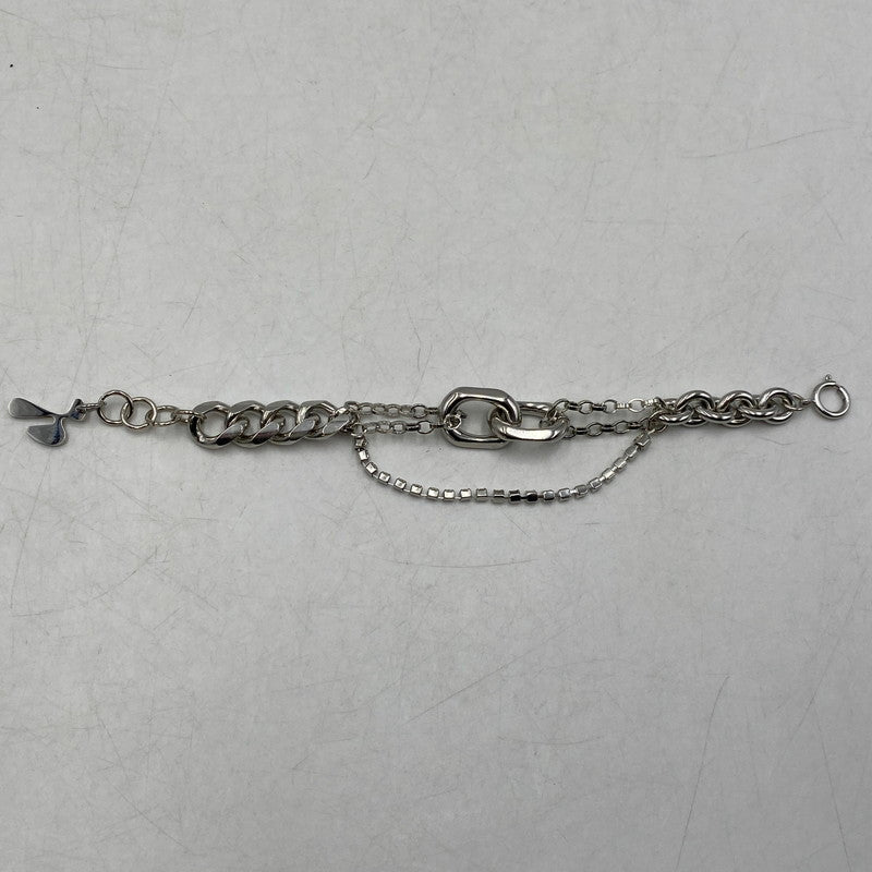 【中古品】【メンズ/レディース】 HIDAKA ヒダカ HDK-BR12 FUSION BRACELET フュージョン ブレスレット アクセサリー 192-260501-kh-25-izu カラー：シルバー 万代Net店