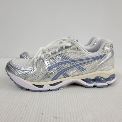 【中古美品】【メンズ/レディース】 asics アシックス GEL-KAYANO 14 1203A537 ゲルカヤノ スニーカー シューズ 靴 162-260430-as-05-izu サイズ：26cm カラー：WHITE/LIGHT NAVY 万代Net店