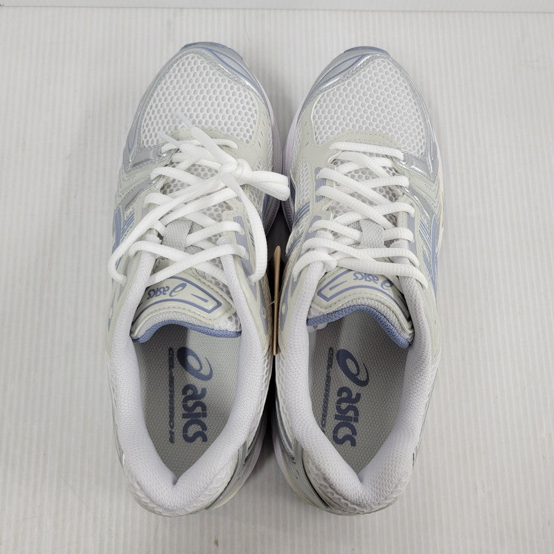 【中古美品】【メンズ/レディース】 asics アシックス GEL-KAYANO 14 1203A537 ゲルカヤノ スニーカー シューズ 靴 162-260430-as-05-izu サイズ：26cm カラー：WHITE/LIGHT NAVY 万代Net店