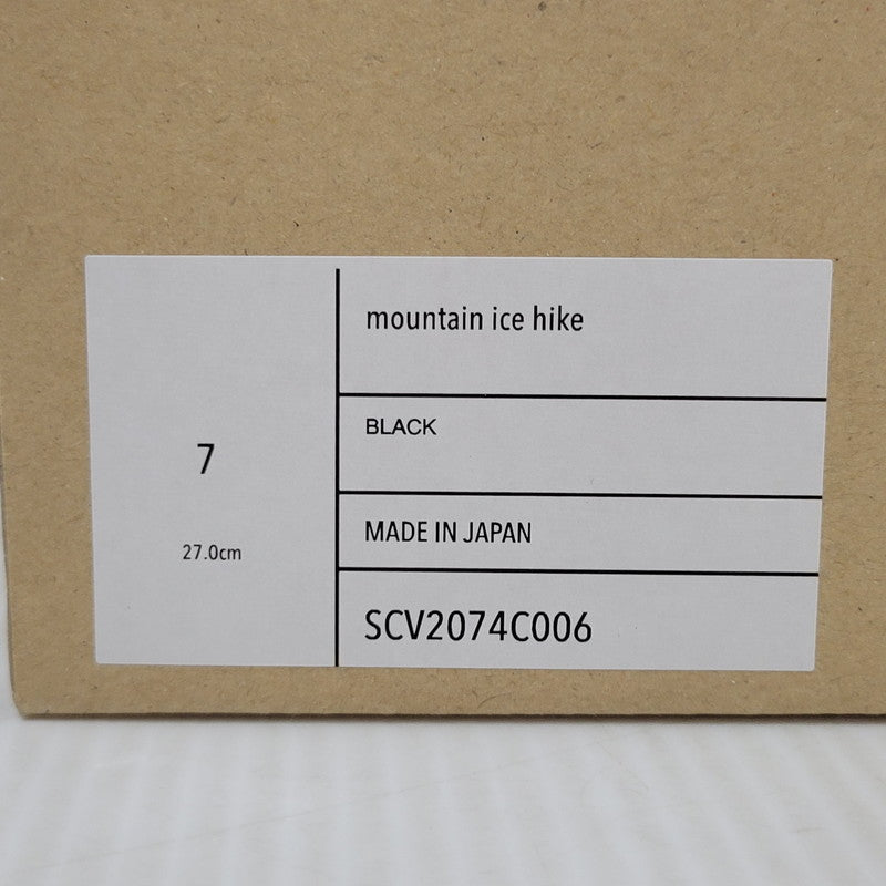【中古美品】【メンズ】 SUNCORE サンコア MOUNTAIN ICE HIKE SCV2074C006 マウンテンアイスハイク シューズ 靴 164-260430-as-06-izu サイズ：27cm カラー：ブラック 万代Net店