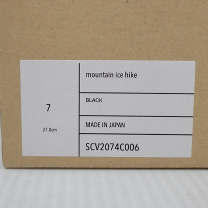 【中古美品】【メンズ】 SUNCORE サンコア MOUNTAIN ICE HIKE SCV2074C006 マウンテンアイスハイク シューズ 靴 164-260430-as-06-izu サイズ：27cm カラー：ブラック 万代Net店