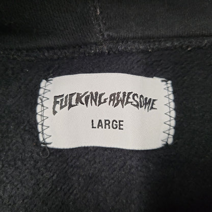 【中古品】【メンズ】 FUCKING AWESOME ファッキン オーサム PHOTO HOODED SWEATSHIRT フォト フーデッド スウェットシャツ パーカー トップス 142-260505-kh-08-izu サイズ：L カラー：ブラック 万代Net店