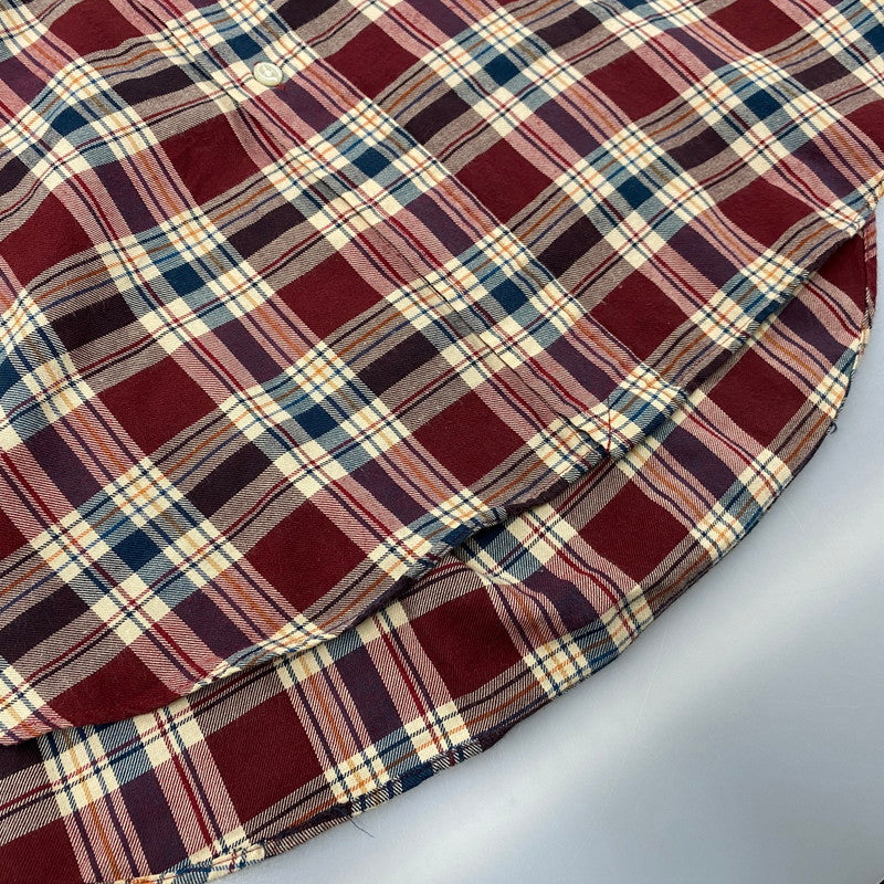 【中古品】【メンズ】 RALPH LAUREN ラルフローレン 90-00S BLAIRE CHECK LS BD SHIRT ブレア チェック ロングスリーブ ボタンダウン シャツ トップス 長袖 146-260429-cs-02-izu サイズ：M カラー：マルチ 万代Net店