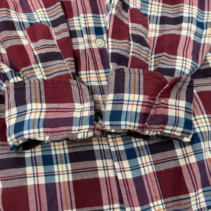 【中古品】【メンズ】 RALPH LAUREN ラルフローレン 90-00S BLAIRE CHECK LS BD SHIRT ブレア チェック ロングスリーブ ボタンダウン シャツ トップス 長袖 146-260429-cs-02-izu サイズ：M カラー：マルチ 万代Net店